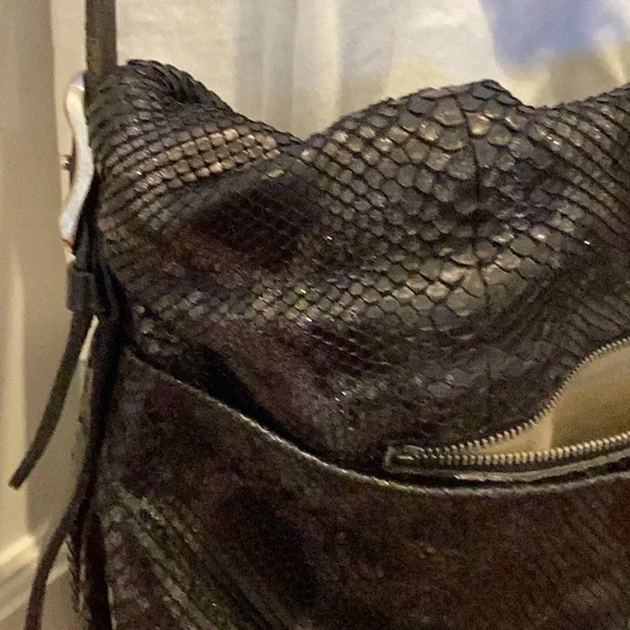 Jimmy Choo Black Textured Shoulder Bag with Silver Chain
Crossbody - Picture 9 of 12